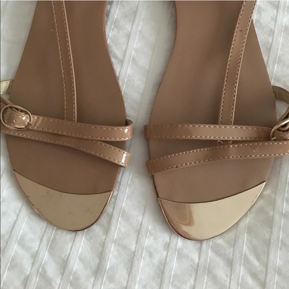 Nature Breeze Snake Print Sandals ZIP Closure 10 - Picture 4 of 4